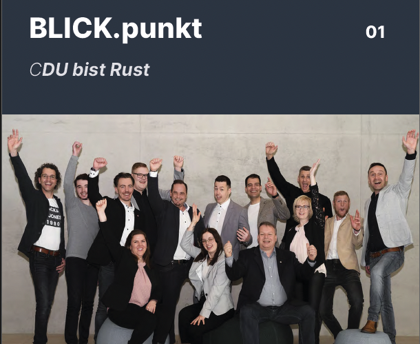 Cover-Ausschnitt der 1. Ausgabe 2025